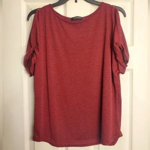 Cold shoulder top